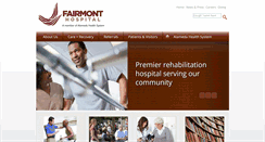 Desktop Screenshot of fairmonthospitalahs.org